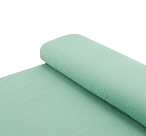 Baumwoll - Stoff Musselin Double Gauze einfarbig altgrün... - Loisirs Créatifs Amazon Allemagne à 2.29€