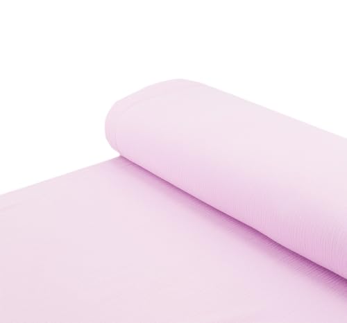 Baumwoll - Stoff Musselin Double Gauze einfarbig rosa... - Loisirs Créatifs Amazon Allemagne à 2.29€