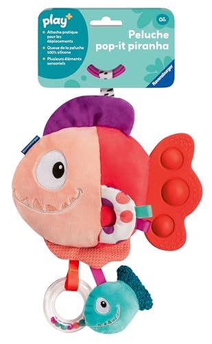Ravensburger Play+ - Peluche Pop-it Piranha Rouge - Pop it... en promo à 10,27€ (-49%) sur Amazon FR