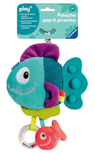 Ravensburger Play+ - Peluche Pop-it Piranha Bleu - Pop it... - Bébé & Puériculture Amazon France à 10.27€
