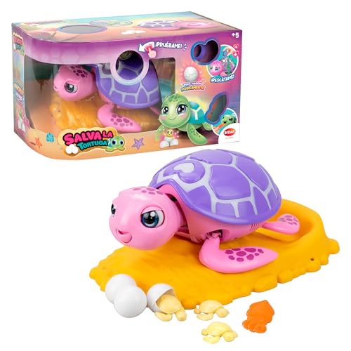 Bizak Salva La Tortuga Color Rosa, Mascota Interactiva para... - Jouets & Jeux Amazon Espagne à 30.04€