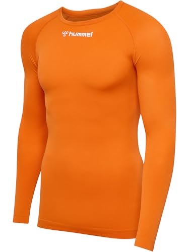 hummel hmlBL Comfort 2.0 Tee L/S, ORANGE Tiger, S - Amazon Germany à 10.90€