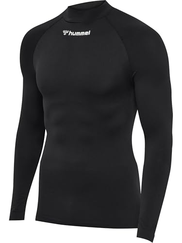 hummel hmlBL Comfort 2.0 Mockneck Tee L/S, Black, S - Amazon Allemagne à 9.80€