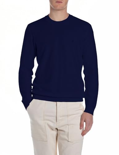 Replay Uk4717 Suéter pulóver, 782 Stone Blue, XXXL para... - Jouets & Jeux en promo à 42.62€