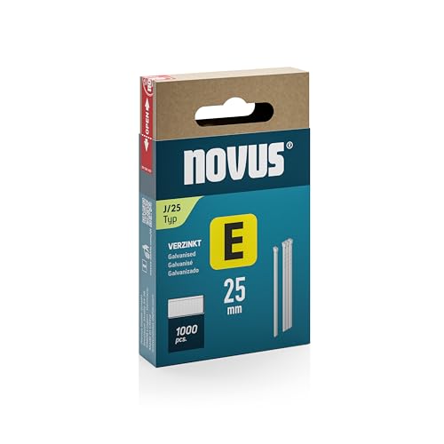 NOVUS TOOLS Clous 25 mm de type J, 1000 pièces, clous... en promo à 15,50€ (-41%) sur Amazon FR