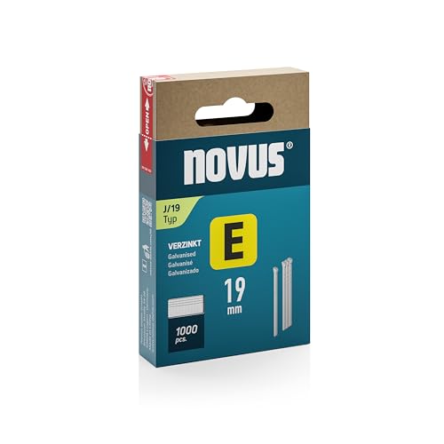 NOVUS TOOLS Clous 19 mm de type J, 1000 pièces, clous... - Bricolage & Outils Amazon France à 14.86€