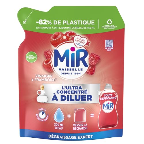 Mir Vaisselle -L'Ultra Concentré à Diluer -Vinaigre &... - High-Tech & Électronique Amazon France à 2.09€