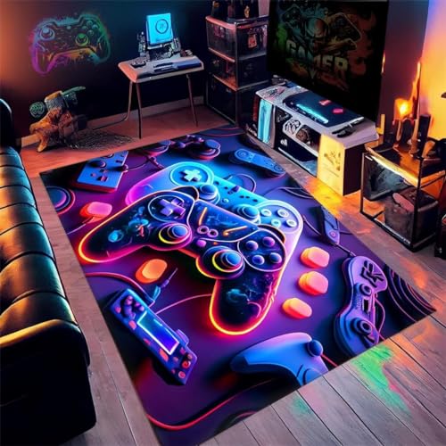 Xisnuient Alfombra Habitacion Juvenil Niños Alfombra Gamer... - Jouets & Jeux Amazon Espagne à 0.99€