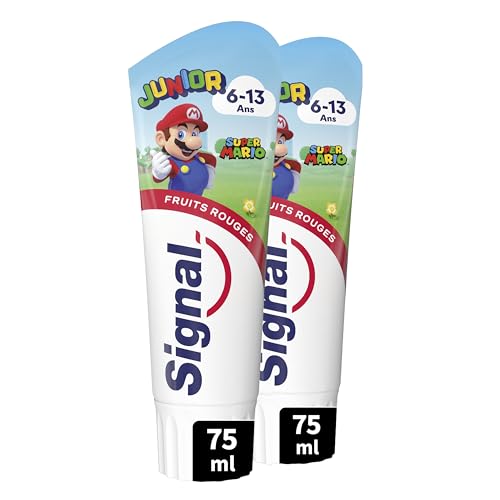 Signal Pasta de dientes Junior Super Mario frutos rojos... - Santé & Bien-être Amazon Espagne à 8.56€