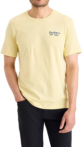 Dockers Graphic tee, Tees Hombre, Dusty Yellow (Multi), L - High-Tech & Électronique Amazon Espagne à 17.00€
