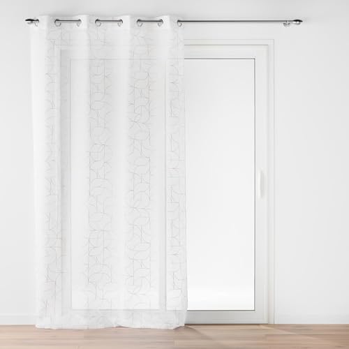 Douceur d'Intérieur, Voilage à Œillets (140 x 280 cm)... en promo à 8,57€ (-57%) sur Amazon FR