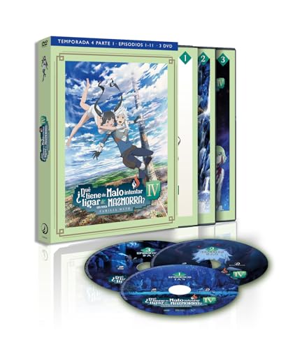 Danmachi Temporada 4 Parte 1 (Episodios 1 A 11) [DVD] - Amazon Espagne à 7.10€