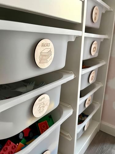 Kinderzimmer Ordnungsetiketten z.B. für Ikea Trofast –... - Jouets & Jeux Amazon Allemagne à 1.59€