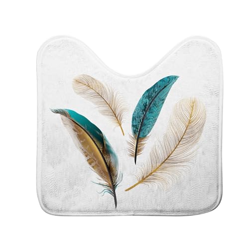 Douceur d'Intérieur, Tapis Contour WC (45 x 45 cm) Plumiss... - Auto & Moto Amazon France à 6.99€