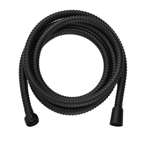 douceur d'intérieur, Tuyau de Douche (2 M) Hydro Noir, INOX - Jardin & Extérieur Amazon France à 6.99€
