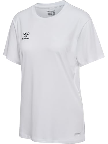 hummel hmlESSENTIAL Jersey S/S Woman, White, 2XL - Amazon Royaume-Uni à 15.99€