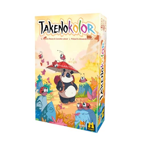 Asmodee Matagot Takenokolor – Gesellschaftsspiel – Spiel... - Jouets & Jeux Amazon Allemagne à 14.39€