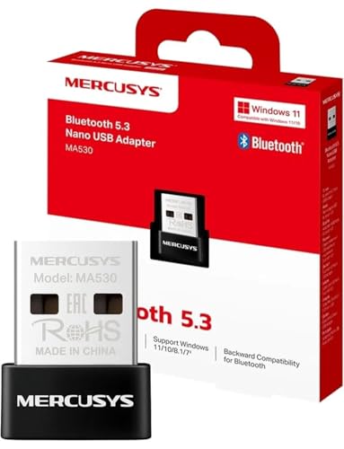 Mercusys MA530 – Adaptador USB Nano Bluetooth 5.4 –... - High-Tech & Électronique Amazon Espagne à 4.99€