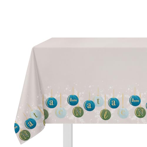 KASANOVA 1 Tablecloth cm140x240 Christmas Ball Petrol... - Sports & Fitness Amazon Royaume-Uni à 20.00€