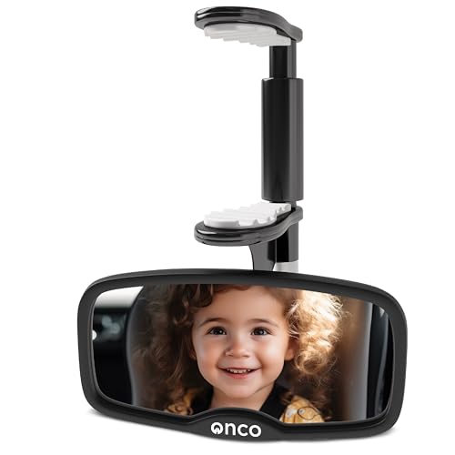 Onco Forward-Facing Baby Car Mirror - Clip-On Car Mirror... - Bébé & Puériculture en promo à 11.99€