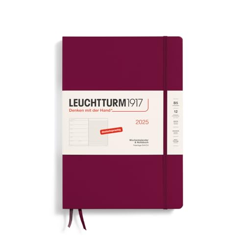 LEUCHTTURM1917 370479 Agenda semanal y cuaderno 2025... - Amazon Espagne à 12.40€