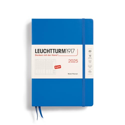 LEUCHTTURM1917 370798 Agenda semainier 2025 à couverture... - Fournitures Bureau en promo à 12.45€