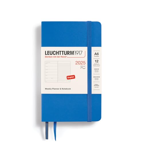 LEUCHTTURM1917 370766 Agenda semainier et bloc-notes 2025... en promo à 11,04€ (-53%) sur Amazon FR