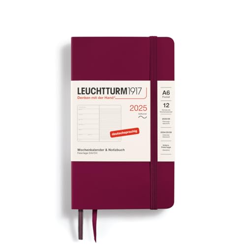 LEUCHTTURM1917 370529 Agenda semainier et bloc-notes de... - Fournitures Bureau en promo à 11.89€
