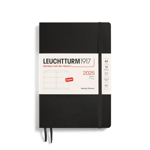 LEUCHTTURM1917 370784 Agenda semainier 2025 à couverture... - Fournitures Bureau Amazon France à 12.95€