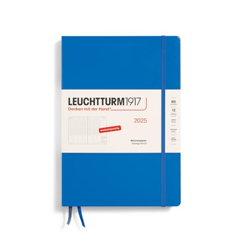 LEUCHTTURM1917 Planificador semanal Composition (B5) 2025... - Amazon Espagne à 7.79€