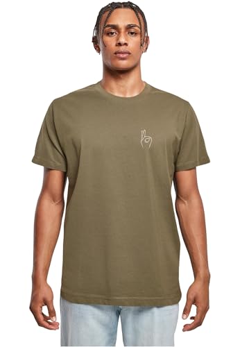 Mister Tee Mt1485-easy Sign tee Camiseta, Verde Oliva, S... - Mode & Vêtements Amazon Espagne à 12.90€