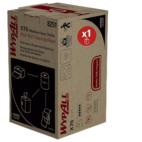 WypAll Chiffons de Nettoyage Power Clean X70 8251, 1 pli... - Sports & Fitness en promo à 25.97€
