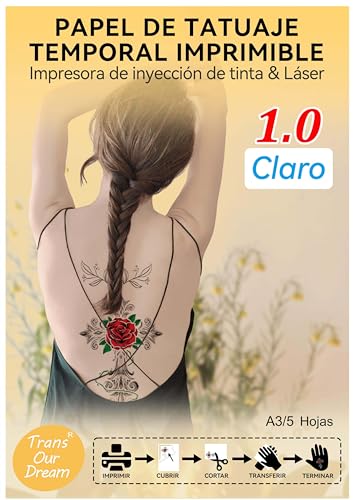 TransOurDream-Papel de transferencia ¡Imprimible... - Auto & Moto Amazon Espagne à 4.63€