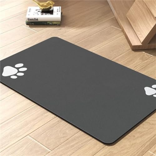 Pet Feeding Mat Absorbent Non-Slip No Stains Quick Dry Pet... - Animalerie Amazon Royaume-Uni à 4.99€