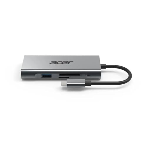 ACER 7-in-1 Mini Dock (Silber, HDMI, USB-A, USB-C) - High-Tech & Électronique Amazon France à 12.17€