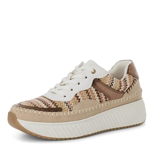 MARCO TOZZI 2-23733-44, Zapatillas Mujer, Crema Comb, 36 EU - Beauty & Fragrances Amazon Spain à 22.36€