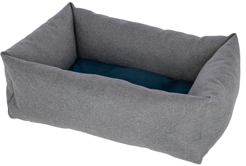 Kerbl Pet Kuschelbett Ely, grau/Petrol, 70x85 cm - Maison & Cuisine Amazon Allemagne à 13.01€
