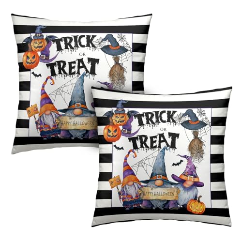 Happy Halloween Zwerg Wurfkissenbezüge 45,7 x 45,7 cm... - Maison & Cuisine Amazon Allemagne à 3.01€