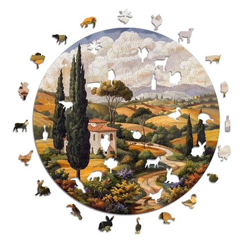 Iconic Puzzles - Toscana, Italia, Puzzle de Madera 100%... - Jouets & Jeux Amazon Espagne à 15.61€