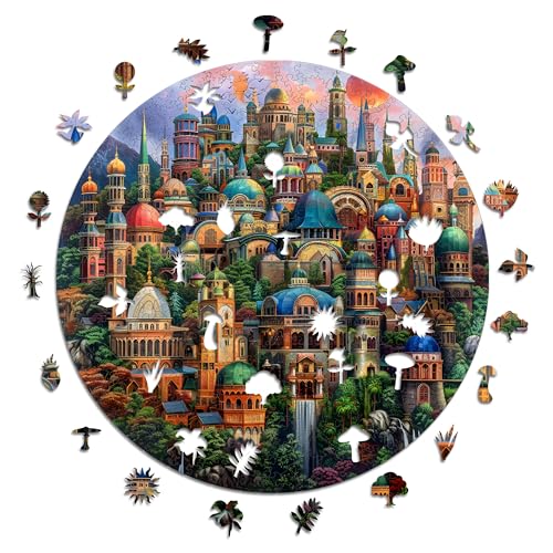 Iconic Puzzles - Dimore Incantate, puzzle in legno 100%... - Toys & Games Amazon Italy à 10.93€