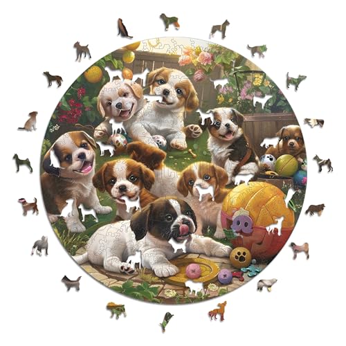 Iconic Puzzles - Cachorros en el Jardín, Animales de... - Toys & Games Amazon Spain à 11.24€