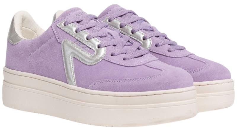 Replay Camden Suede, Zapatillas Mujer, 032 Purple, 39 EU - Vente Flash Amazon -62%