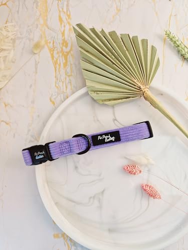 PASTEL PURPLE CORD DOG COLLAR XS - Nouvelle promo Amazon à 4.14€
