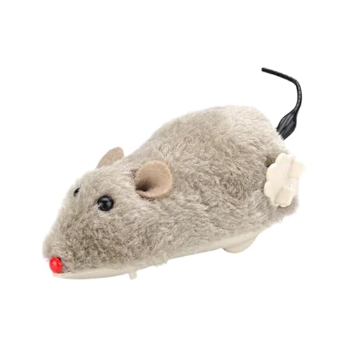 Clockwork Mouse Toy, Realistic Mouse Racing Toy, Wind Up... - Animalerie Amazon Royaume-Uni à 1.92€