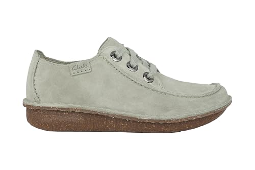 Clarks Funny Dream - Oxford da Donna, Light Green Lea, - Maison & Cuisine en promo à 63.46€