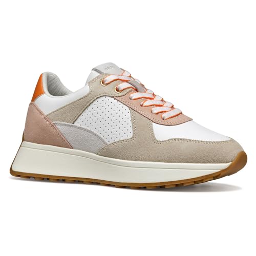 Geox D Amabel A, Scarpe da Ginnastica Donna, White/Lt... - Auto & Moto en promo à 44.10€