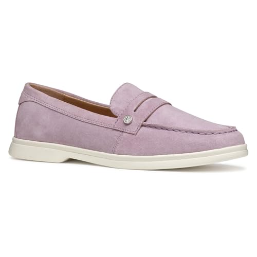 Geox - D XAND 3 D, Mocasín Mujer, Lilac, - Amazon Espagne à 37.41€