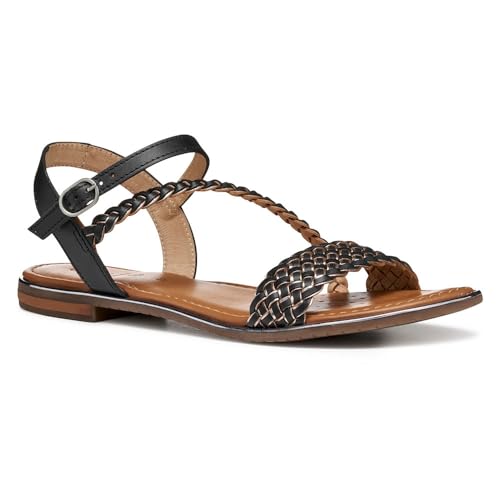 GEOX WOMAN D SOZY PLUS D BLACK/GUN 35_EU - Bon plan à 37.22€