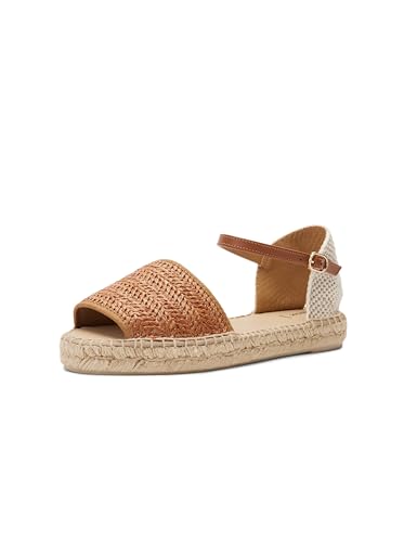 Geox D LAMPEDUSA B - Sandalo Piatto Donna, Camel/Lt Taupe, - Maison & Cuisine Amazon Italie à 36.94€