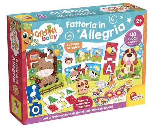 Liscianigiochi Carotina Baby Fattoria in Allegria - Bébé & Puériculture en promo à 11.60€